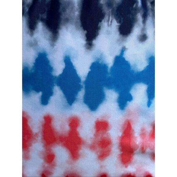 Target Art Class Blue Red White One Piece Swimsuit Girls Size S - Picture 5 of 8